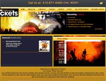 Tablet Screenshot of inglewoodtickets.com